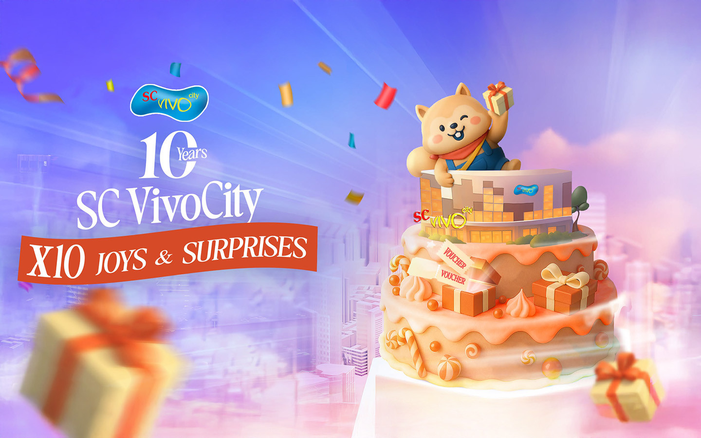 MỪNG SC VivoCity 10 TUỔI – x10 JOYS & SURPRISES
