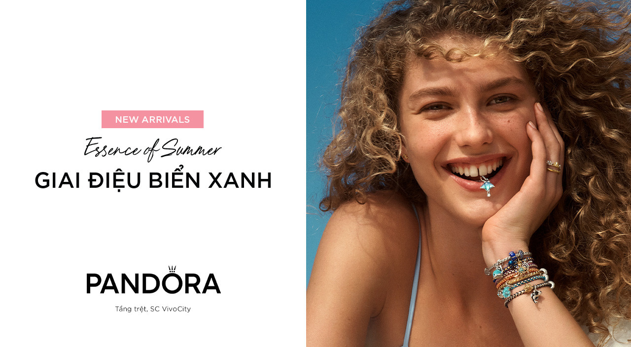 PANDORA NEW COLLECTION – GIAI ĐIỆU BIỂN XANH