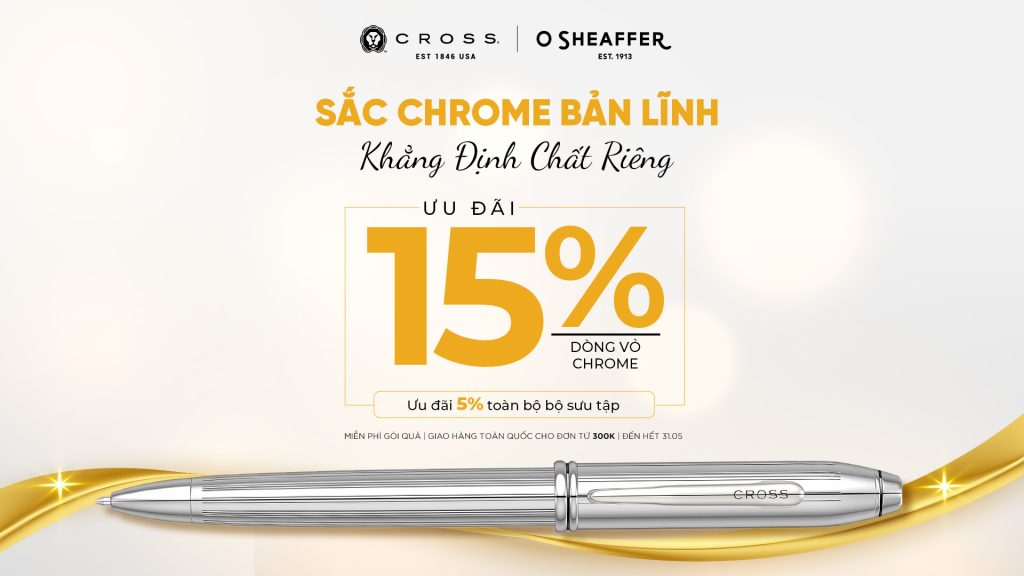 CROSS | SẮC CHROME BẢN LĨNH – KHẲNG ĐỊNH CHẤT RIÊNG